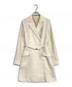 Snidelスナイデル）の古着「ベルトセットジャケット」｜ホワイト