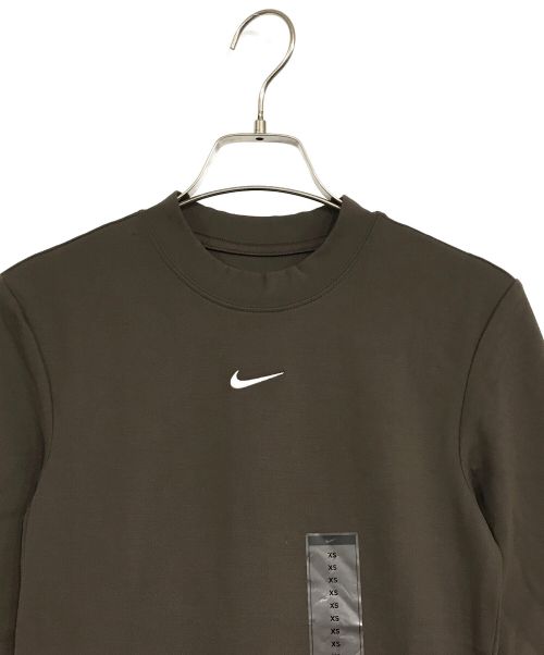 NIKE（ナイキ）NIKE (ナイキ) カットソーワンピース ブラウン サイズ:SIZE XSの古着・服飾アイテム