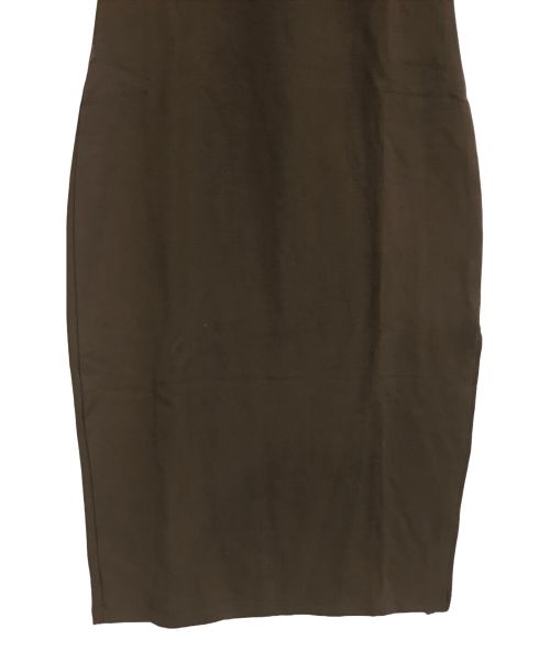 NIKE（ナイキ）NIKE (ナイキ) カットソーワンピース ブラウン サイズ:SIZE XSの古着・服飾アイテム