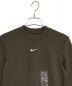 NIKE (ナイキ) カットソーワンピース ブラウン サイズ:SIZE XS：3000円