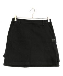 MASTER BUNNY EDITION（マスターバニーエディション）の古着「ジャージハイパワーストレッチスカート」｜ブラック