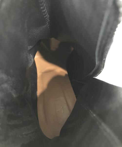 FLATTERED（フラッタード）FLATTERED (フラッタード) スクエアトゥーブーツ ブラック サイズ:36の古着・服飾アイテム