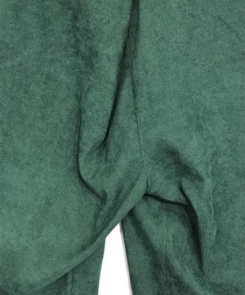 CLANE（クラネ）CLANE (クラネ) WAIST BELT CORDUROY PANTS/ウエストベルトコーデュロイパンツ グリーン サイズ:1の古着・服飾アイテム