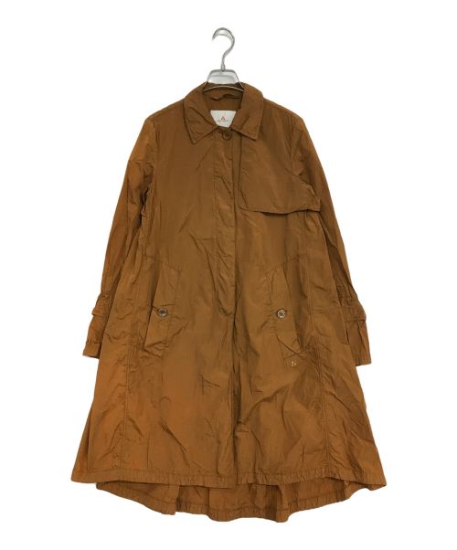 PEUTEREY（ピューテリー）PEUTEREY (ピューテリー) ナイロンコート ブラウン サイズ:42の古着・服飾アイテム