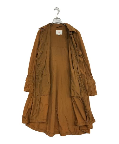 PEUTEREY（ピューテリー）PEUTEREY (ピューテリー) ナイロンコート ブラウン サイズ:42の古着・服飾アイテム