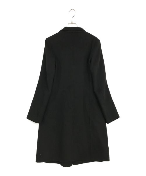 JIL SANDER（ジルサンダー）JIL SANDER (ジルサンダー) カシミアチェスターコート ブラック サイズ:SIZE 34の古着・服飾アイテム