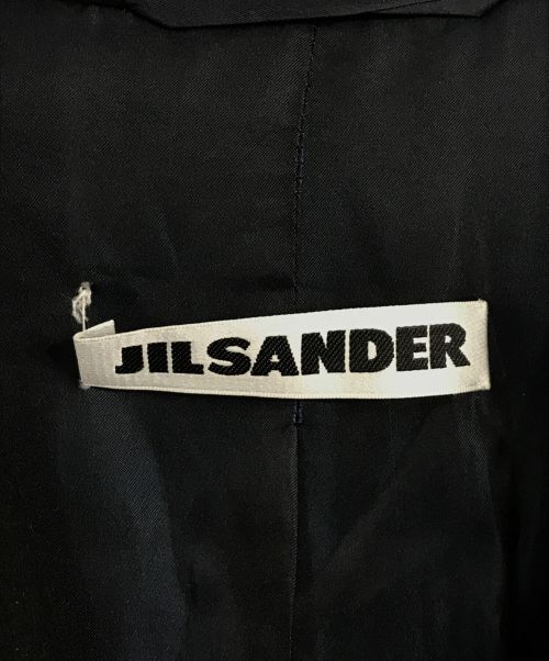 JIL SANDER（ジルサンダー）JIL SANDER (ジルサンダー) カシミアチェスターコート ブラック サイズ:SIZE 34の古着・服飾アイテム