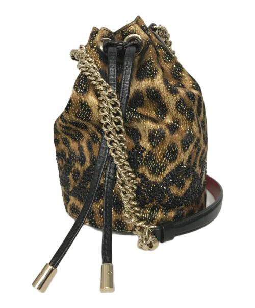 Christian Louboutin（クリスチャン・ルブタン）Christian Louboutin (クリスチャン・ルブタン) マリージェーンチェーンバッグ ブラウンの古着・服飾アイテム