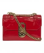 Christian Louboutinクリスチャン・ルブタン）の古着「ELISA SMALL PATENT/MET」｜レッド