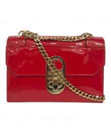 Christian Louboutin（クリスチャン・ルブタン）の古着「ELISA SMALL PATENT/MET」｜レッド