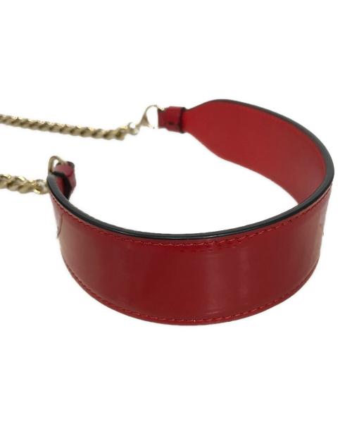 Christian Louboutin（クリスチャン・ルブタン）Christian Louboutin (クリスチャン・ルブタン) ELISA SMALL PATENT/MET レッドの古着・服飾アイテム