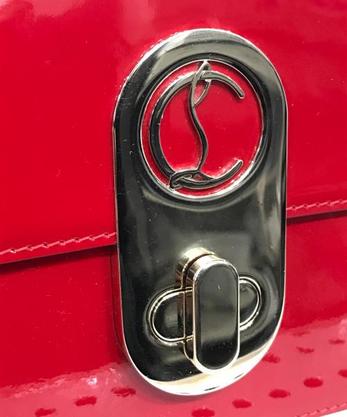 Christian Louboutin（クリスチャン・ルブタン）Christian Louboutin (クリスチャン・ルブタン) ELISA SMALL PATENT/MET レッドの古着・服飾アイテム
