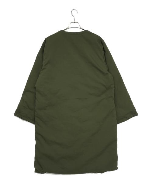 South2 West8（サウスツー ウエストエイト）South2 West8 (サウスツー ウエストエイト) V Neck Down Coat オリーブ サイズ:Mの古着・服飾アイテム
