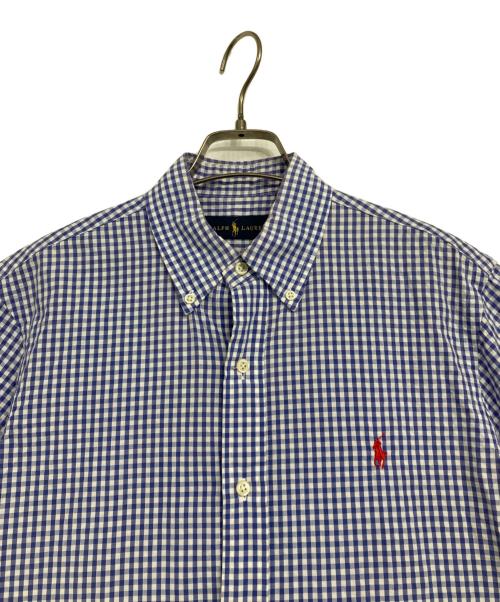 RALPH LAUREN（ラルフローレン）RALPH LAUREN (ラルフローレン) 半袖シャツ ネイビー サイズ:Sの古着・服飾アイテム