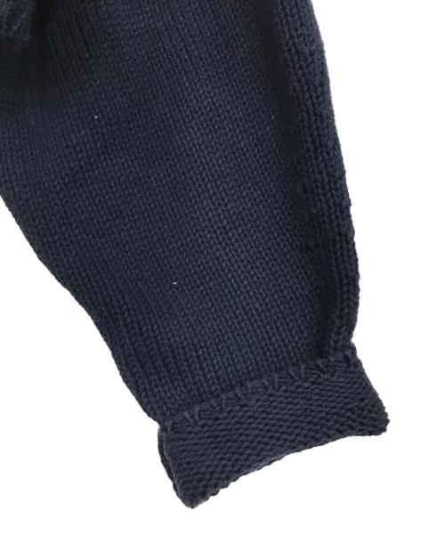 ETRE TOKYO（エトレトウキョウ）ETRE TOKYO (エトレトウキョウ) ツーピースクロップドニット ネイビー サイズ:Fの古着・服飾アイテム