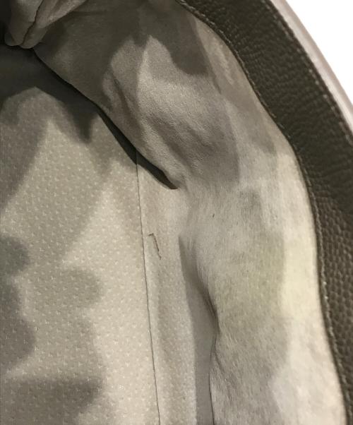 HIROFU（ヒロフ）HIROFU (ヒロフ) ターンロックミニハンドバッグ グレーの古着・服飾アイテム