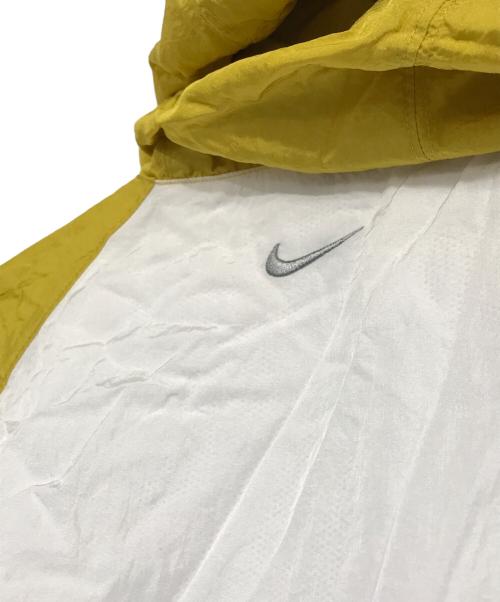 NIKE（ナイキ）NIKE (ナイキ) SWOOSH HOODY WOVEN JKT グレー×イエロー サイズ:Lの古着・服飾アイテム