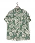reyn spoonerレイン スプナー）の古着「アロハシャツ」｜ミントグリーン