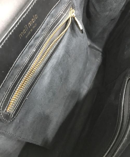Meli Melo（メリ・メロ）Meli Melo (メリ・メロ) 2WAYバッグ ブラックの古着・服飾アイテム