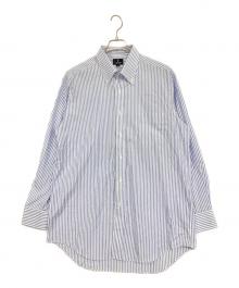 LANVIN COLLECTION（ランバンコレクション）の古着「ボタンダウンシャツ」｜ブルー