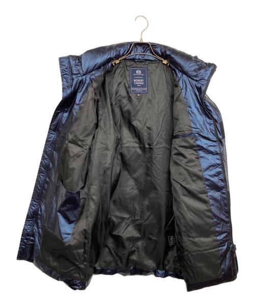 ROBERT CAVANI（ロベルトカバーニ）ROBERT CAVANI (ロベルトカバーニ) ダウンコート ブルー サイズ:46の古着・服飾アイテム