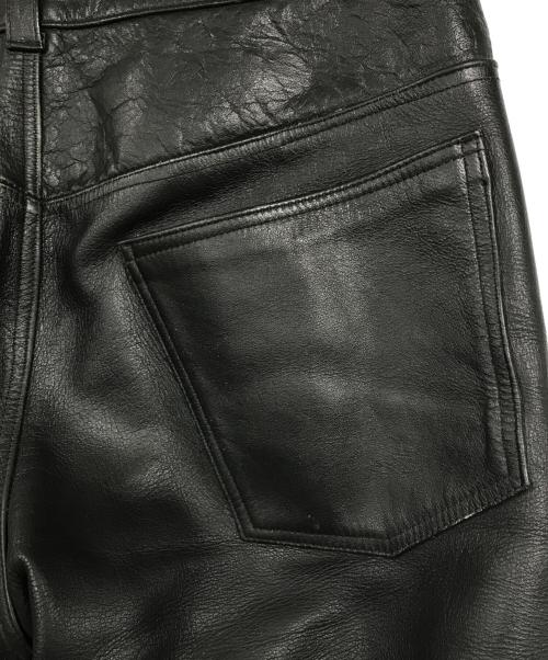 Red Bull Leathers（レッドブルレザー）Red Bull Leathers (レッドブルレザー) レザーパンツ ブラック サイズ:34の古着・服飾アイテム