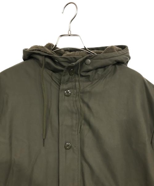 SCHARRER（シャラー）SCHARRER (シャラー) ドイツ軍ボアライナー付モッズコート オリーブ サイズ:180/104の古着・服飾アイテム