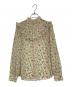 SLOBE IENA（スローブ イエナ）の古着「Hareko.FLOWER プリントブラウス」｜ベージュ