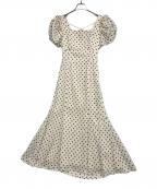 Resexxyリゼクシー）の古着「バブルスリーブマーメイドワンピース」｜ベージュ