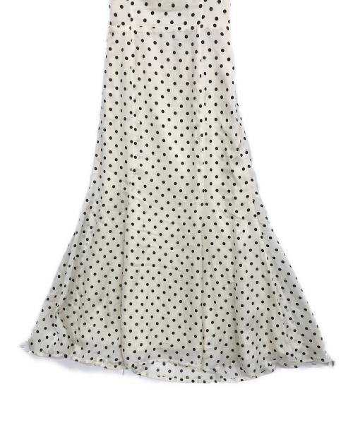 Resexxy（リゼクシー）Resexxy (リゼクシー) バブルスリーブマーメイドワンピース ベージュ サイズ:Fの古着・服飾アイテム