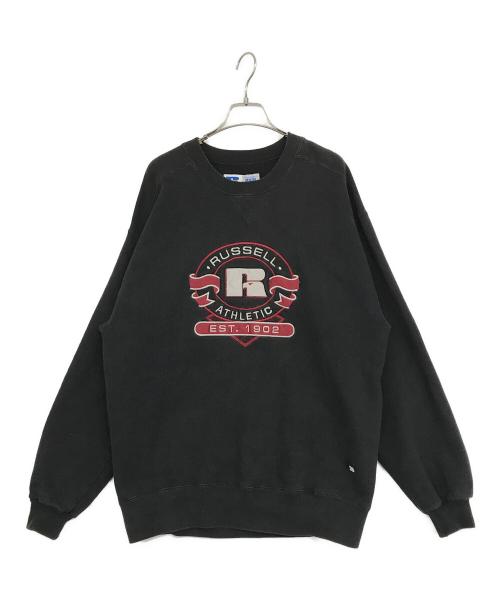 RUSSELL ATHLETIC（ラッセルアスレチック）RUSSELL ATHLETIC (ラッセルアスレチック) HIGH Cottonスウェット ブラック サイズ:Lの古着・服飾アイテム
