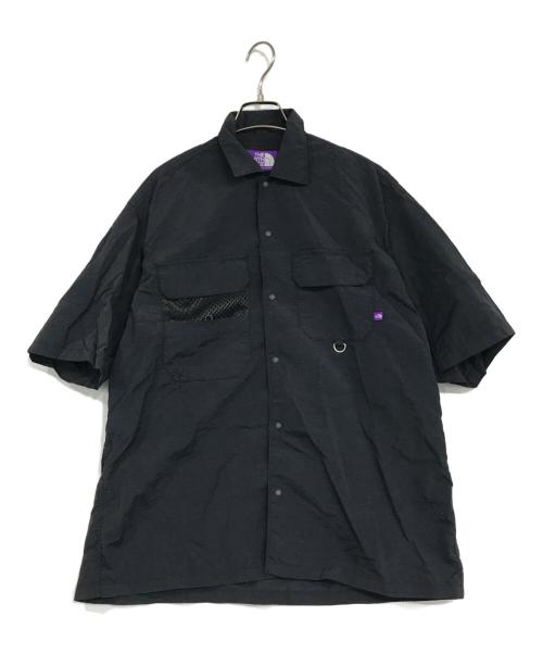 THE NORTHFACE PURPLELABEL（ザ・ノースフェイス パープルレーベル）THE NORTHFACE PURPLELABEL (ザ・ノースフェイス パープルレーベル) Field H/S Shirt ブラック サイズ:Sの古着・服飾アイテム