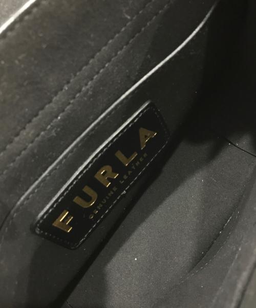 FURLA（フルラ）FURLA (フルラ) フロー ミニ トップハンドル バッグ ブラックの古着・服飾アイテム