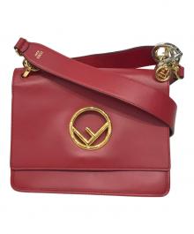 FENDI（フェンディ）の古着「キャナイエフ　2WAYショルダーバッグ」｜レッド