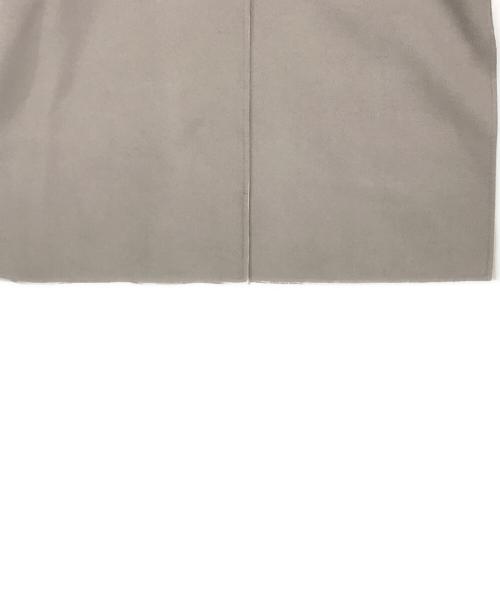 ADORE（アドーア）ADORE (アドーア) カシミヤ混ウール 2TONEリバー コート グレー サイズ:36の古着・服飾アイテム