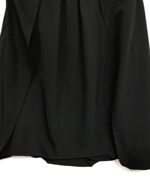 ANAYI（アナイ）ANAYI (アナイ) ノースリーブギャザーブラウス ブラック サイズ:38の古着・服飾アイテム