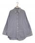 CLANE（クラネ）の古着「ROUND SLIT BELL SLEEVE SHIRT」｜ブルー