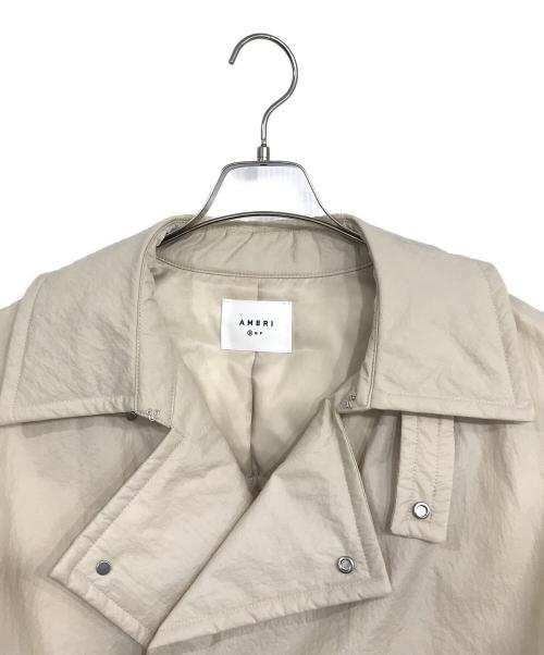 Ameri（アメリ）AMERI (アメリ) LADY OVER ECO DOWN COAT ベージュ サイズ:Sの古着・服飾アイテム