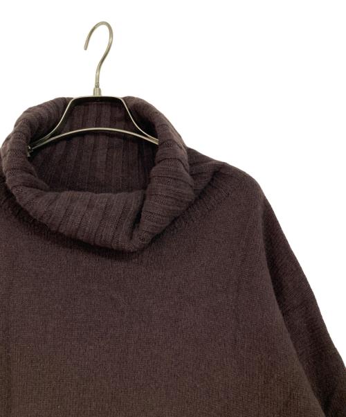 Spick and Span（スピックアンドスパン）Spick and Span (スピックアンドスパン) カシミヤウールタートルプルオーバー3 ブラウン サイズ:表記無しの古着・服飾アイテム
