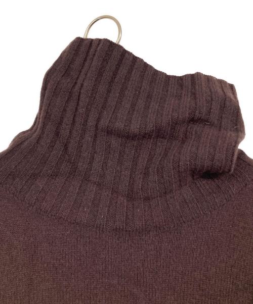Spick and Span（スピックアンドスパン）Spick and Span (スピックアンドスパン) カシミヤウールタートルプルオーバー3 ブラウン サイズ:表記無しの古着・服飾アイテム
