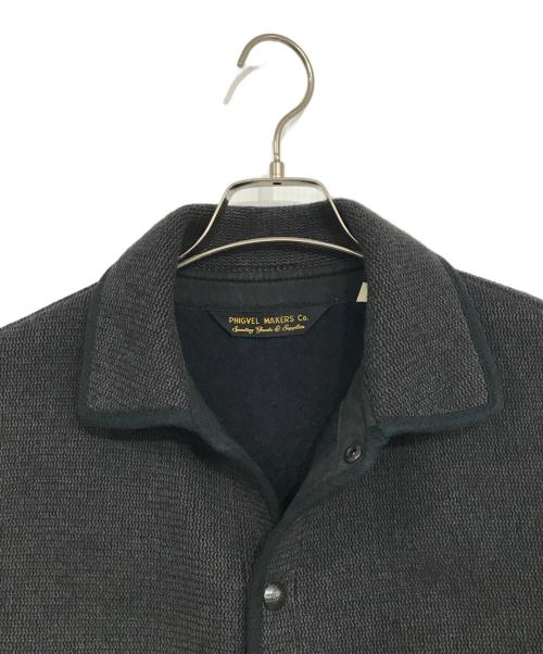 PHIGVEL MAKERS（フィグベルマーカーズ）PHIGVEL MAKERS (フィグベルマーカーズ) OLD WOOL SPORTS JACKET グレー サイズ:36の古着・服飾アイテム