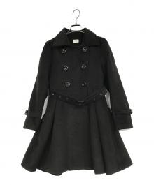 Bibiy.（ビビィ）の古着「ベルテッドコート」｜ブラック