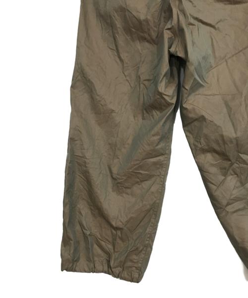 JOURNAL STANDARD relume（ジャーナルスタンダード レリューム）JOURNAL STANDARD relume (ジャーナルスタンダード レリューム) シャンブレーギャバジン ベルテッドスラックス ブラウン サイズ:Mの古着・服飾アイテム