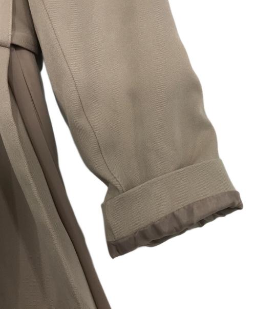 Resexxy（リゼクシー）RESEXXY (リゼクシー) 切替コート ベージュ サイズ:FREEの古着・服飾アイテム