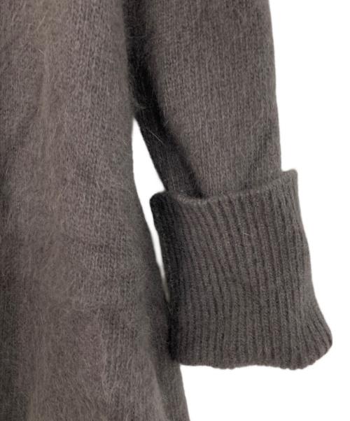 green label relaxing（グリーンレーベルリラクシング）green label relaxing (グリーンレーベルリラクシング) FOXブレンド ミドル カーディガン グレー サイズ:表記無しの古着・服飾アイテム