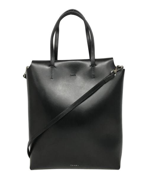 YAHKI（ヤーキ）YAHKI (ヤーキ) 2WAYショルダーバッグ ブラックの古着・服飾アイテム