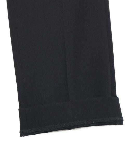 SOEJU（ソージュ）SOEJU (ソージュ) ウールライクセンタープレスパンツ ネイビー サイズ:Mの古着・服飾アイテム