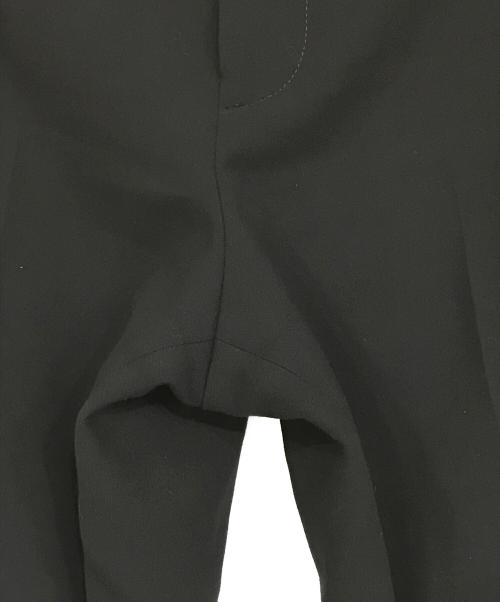 SOEJU（ソージュ）SOEJU (ソージュ) ウールライクセンタープレスパンツ ネイビー サイズ:Mの古着・服飾アイテム