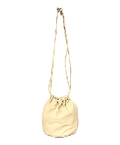 Ayakawasaki（アヤカワサキ）ayakawasaki (アヤカワサキ) drawstring bag ベージュの古着・服飾アイテム