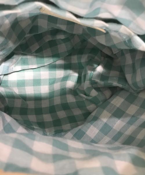 Ayakawasaki（アヤカワサキ）ayakawasaki (アヤカワサキ) drawstring bag ベージュの古着・服飾アイテム